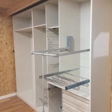 Armarios y vestidores de madera en Valencia