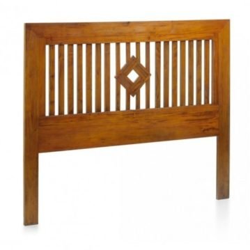 Cabezal y cama de madera a medida