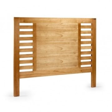 Cabezal y cama de madera a medida