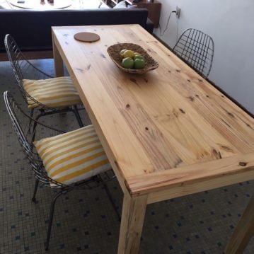 Mesas de madera a medida Valencia