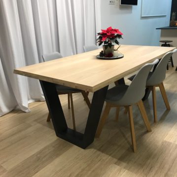 Mesas y sillas de madera a medida Valencia