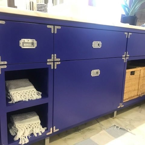 muebles de madera para baños