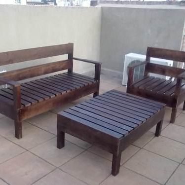 Muebles de madera para exterior Valencia