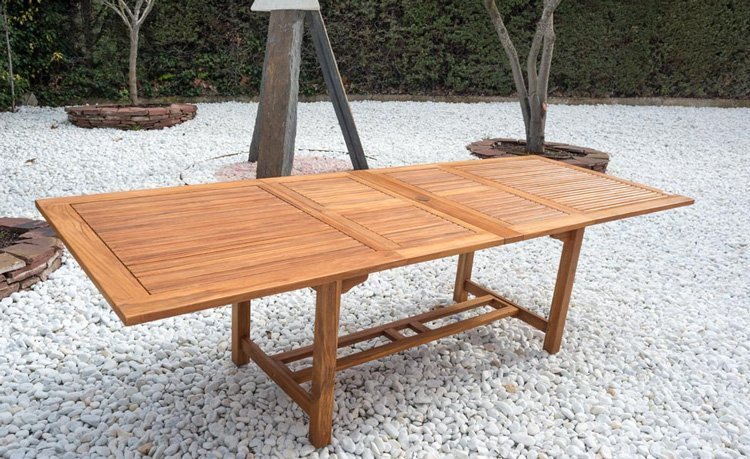 Mesa de madera para jardín Valencia