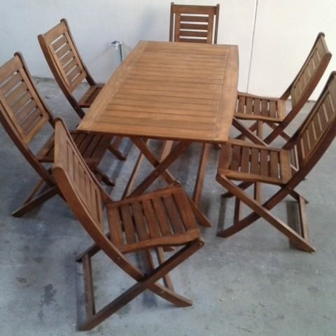 Muebles de madera para exterior Valencia