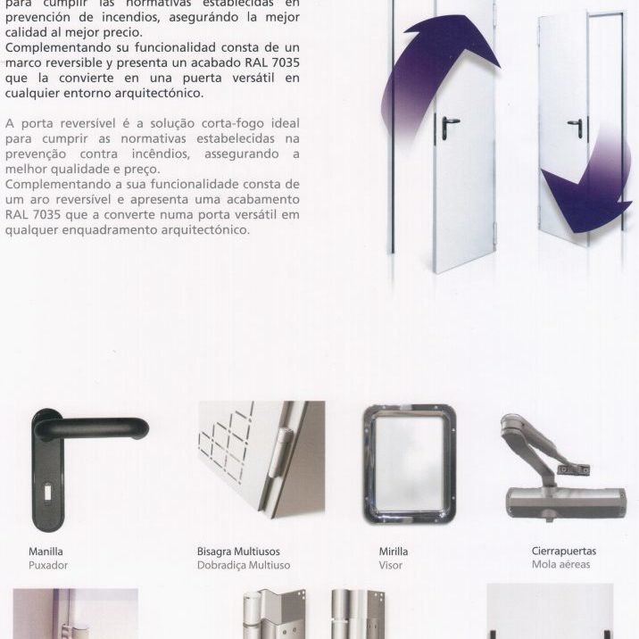 Puertas de seguridad acorazadas en Valencia