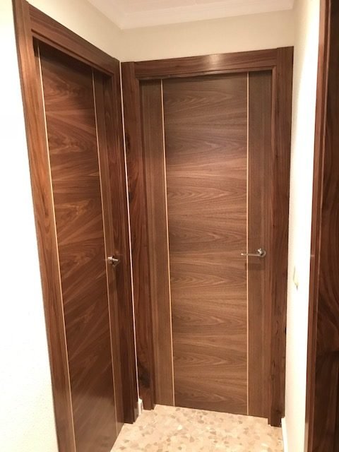 🥇Modelo 8700 Puerta interior madera moderna